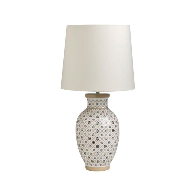 Brandani - lampada alhambra trama stoneware