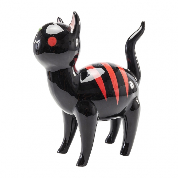Salvadanaio figurine kitty cat kare design