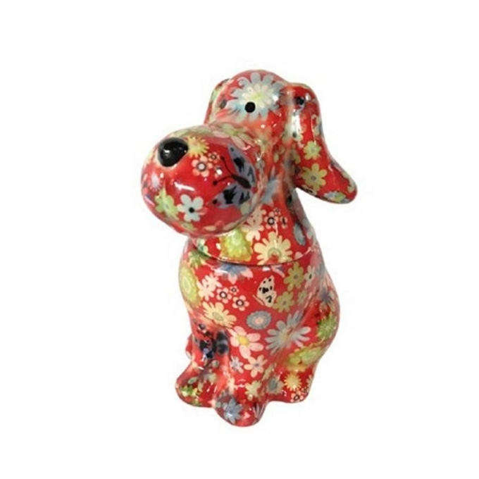 Cookie jar - sweet toby - rosso Pomme Pidou