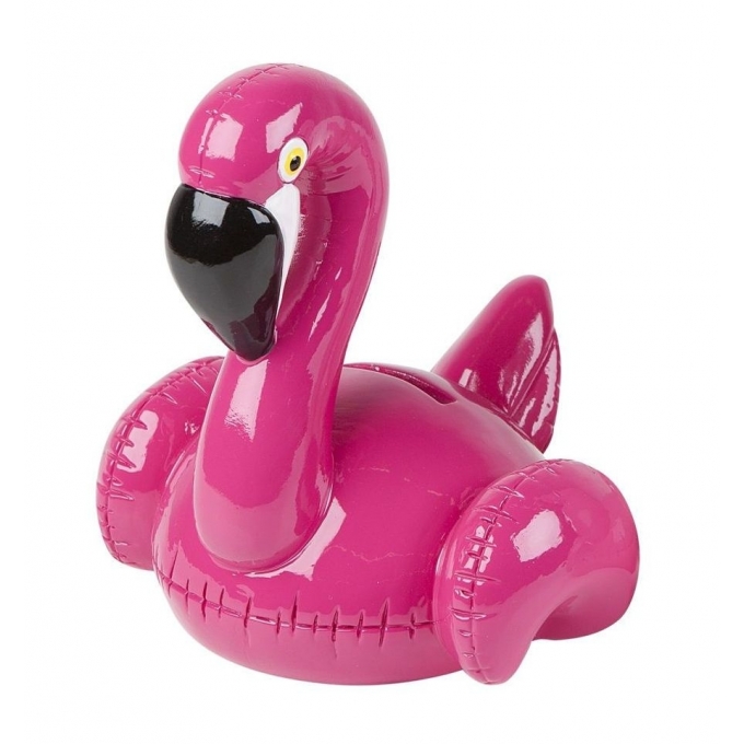 Moneybank - floating flamingo s fuxia Pomme Pidou