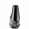 Vaso geode 27 cm nero Rosenthal