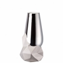 Vaso geode 27 cm silver Rosenthal