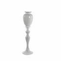 Vaso resina trofeo bianco h138 Oakom