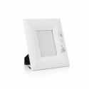Portafoto batticuore bianco 13x18cm Brandani