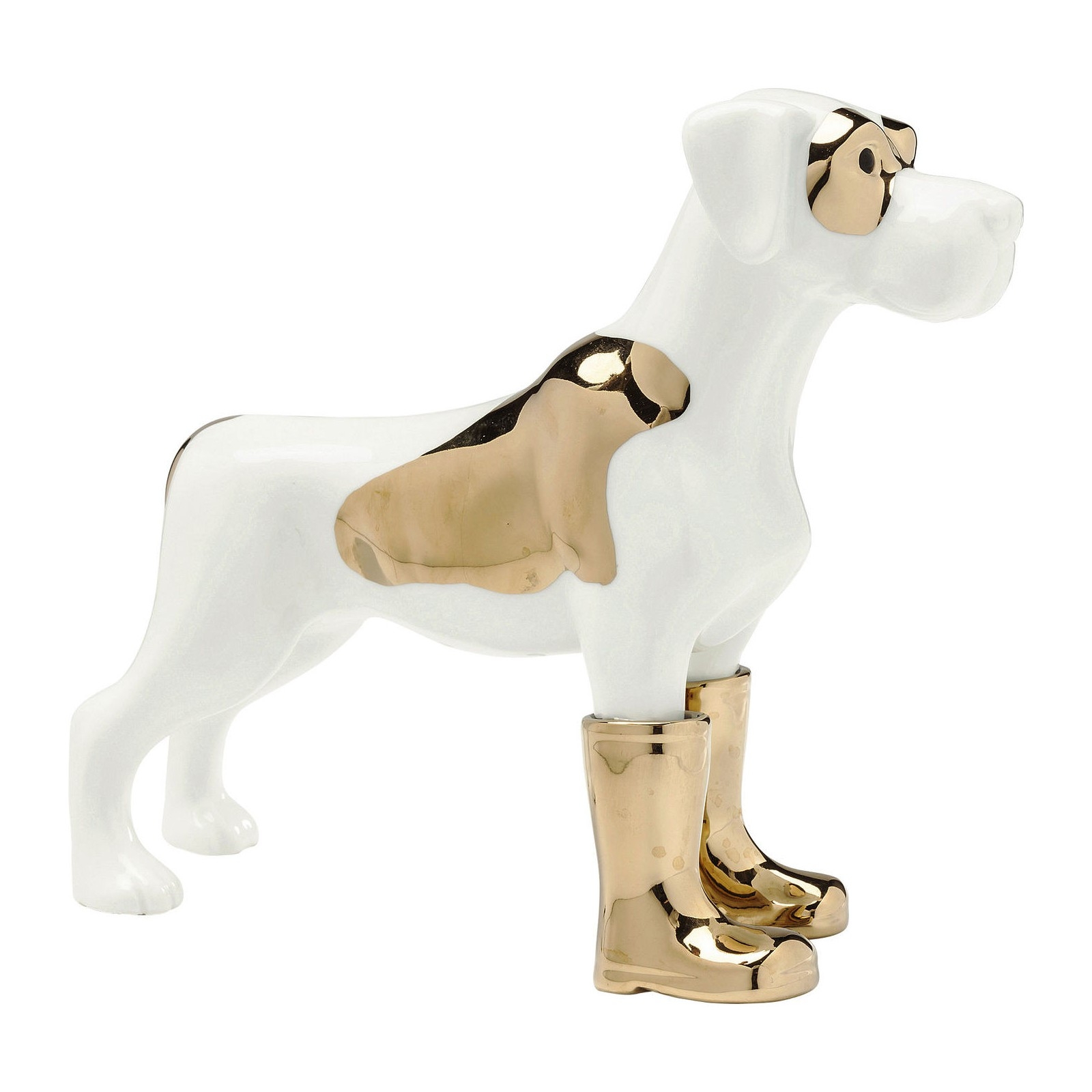 Figura decorativa dog rubberboot grande kare design