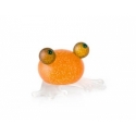 Frosch - fermacarte rana arancio cm. 9 romero britto