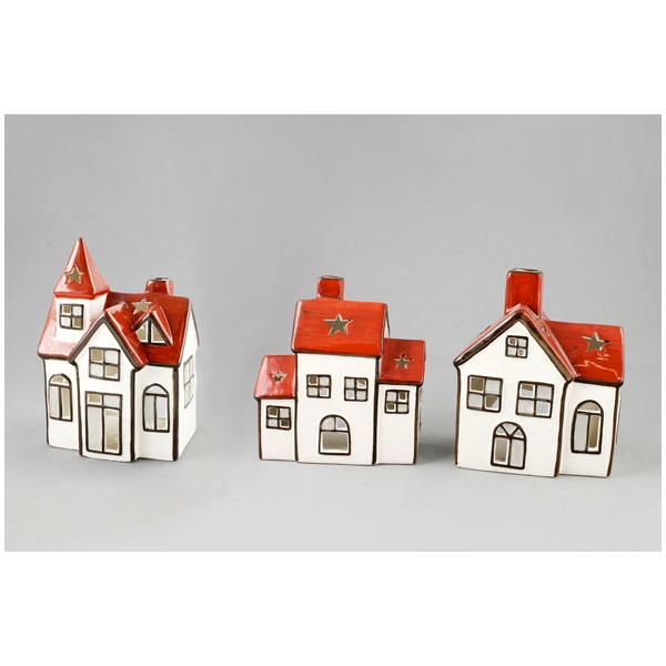 Casetta in ceramica 12 x 8 x 18cm