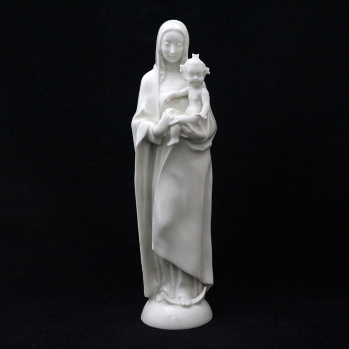 Madonna con bambina 27,5cm