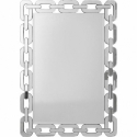 Specchio chain 109x78cm kare design