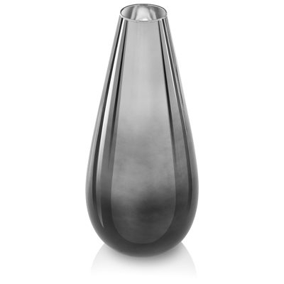 Vaso specchiato sfumato argento IVV
