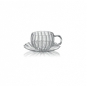 Coffee&tea set 2 tazzina c/ manico caffe' espresso ivv