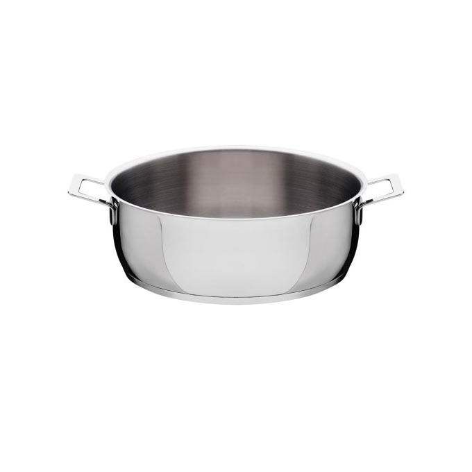 Casseruola 28 cm bassa pots & pans alessi