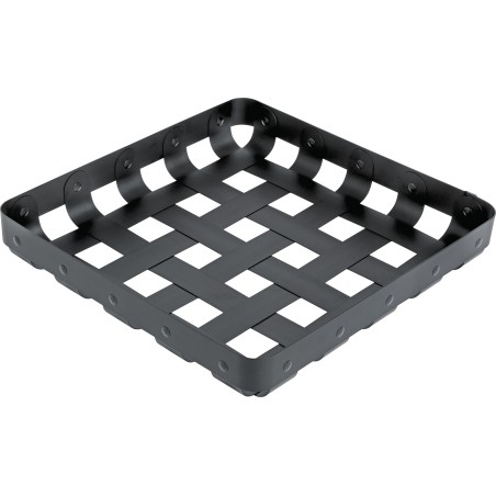 Contenitore nero criss cross alessi