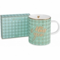 Bicchiere con manico cream mesh rosenthal