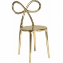 Sedia metal ribbon chair Qeeboo oro