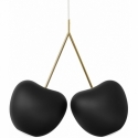 Lampadario nero ciliege cherry lamp Qeeboo