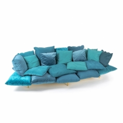 Divano turchese comfy seletti