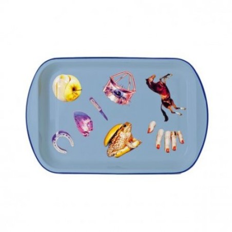 Teglia in metallo smaltato toiletpaper cm.46x29 seletti
