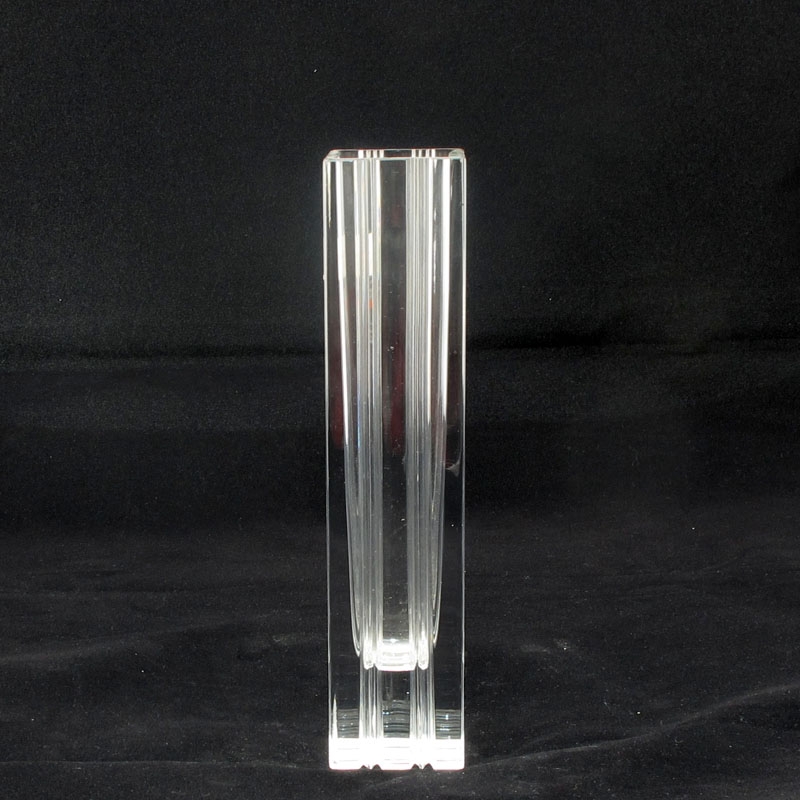 Vaso monofiore cristallo modulo medio Colle Vilca