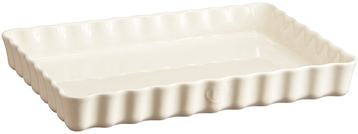 Tortiera rettangolare crema emile henry