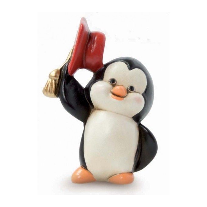 Pinguino Laurea Con Tocco 7X9