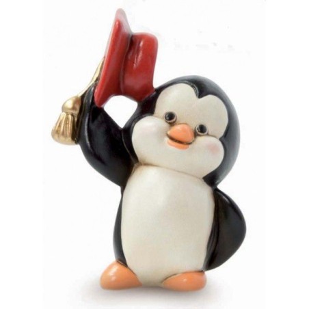 Pinguino Laurea Con Tocco 7X9