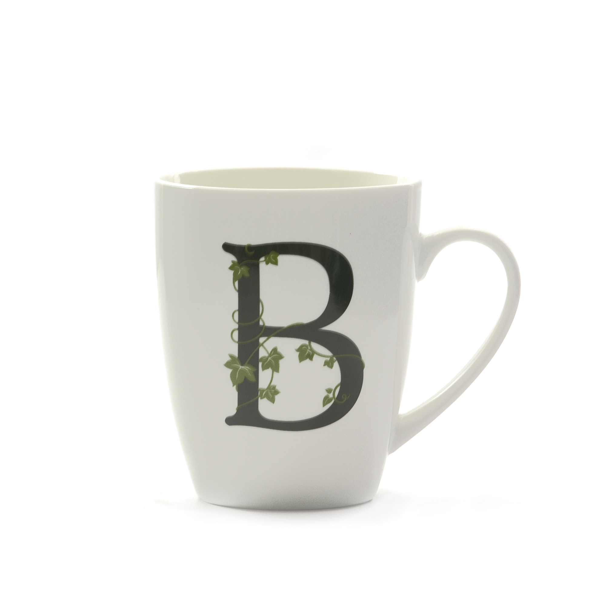 Atupertu mug lettera b cc 380 gb la porcellana bianca