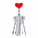 Brandani - cavatappi love me rubino zinc alloy e tpr