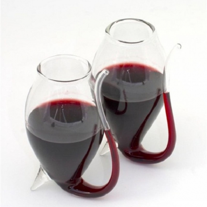 Vinology large sipping glass 2pk Maryleb