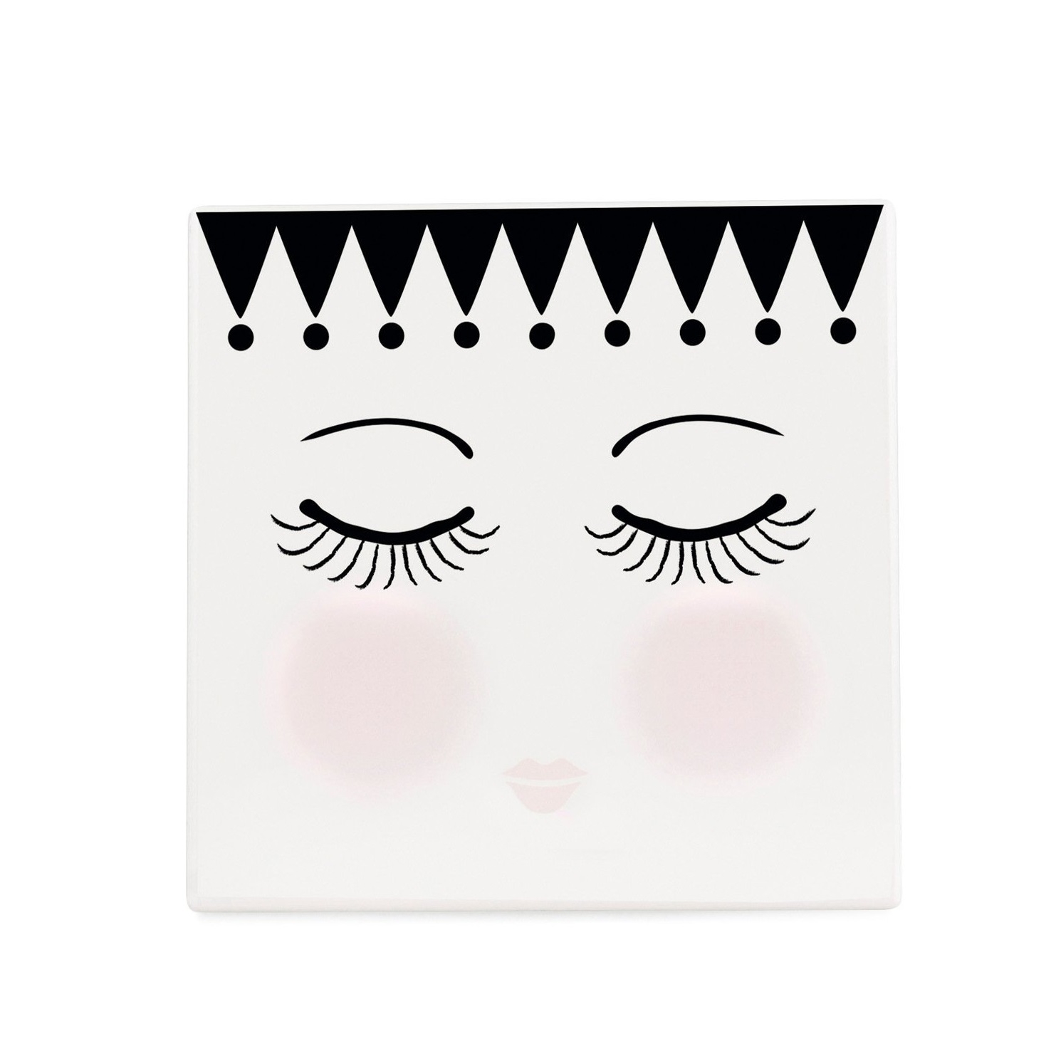 Miss toile sottobicchiere eyes & dots 15 x 15 cm  miss etoile