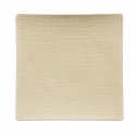 Piatto quadrato piano 27 cm cream mesh rosenthal
