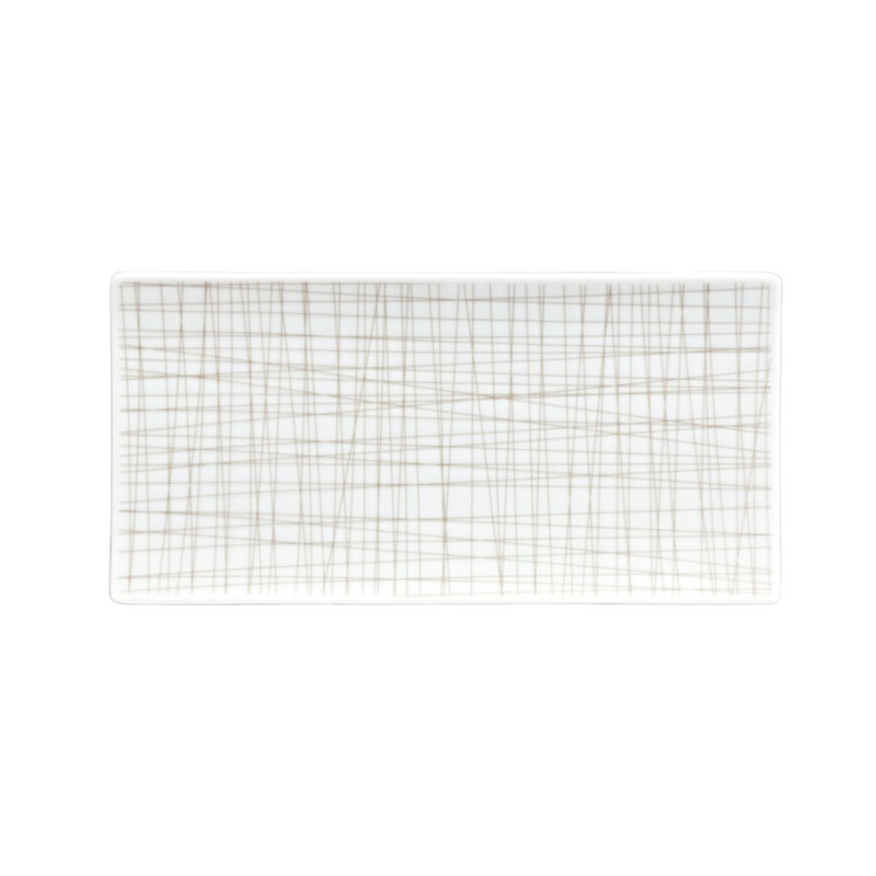 Piatto piano 26x13cm mesh rosenthal