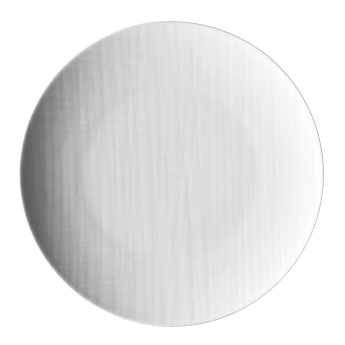 Piatto piano 30 cm bianco mesh rosenthal