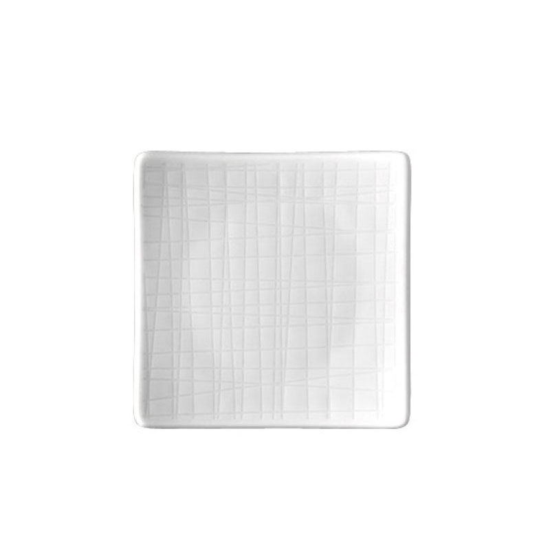 6 plate 9 square flat mesh rosenthal