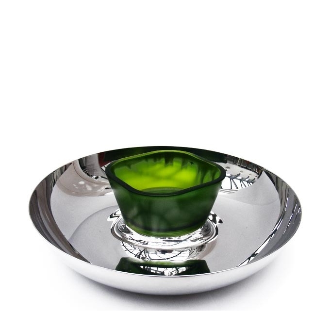 Servizio aperitivi verde alessi