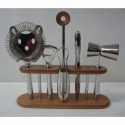 Set cocktail 6 pz legno foppapedretti