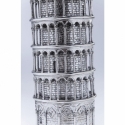Salvadanaio tower of pisa cromato Kare Design