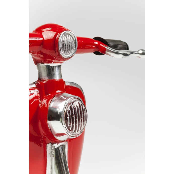 Lampada da tavolo scooter rosso led kare design