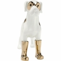 Figura decorativa dog rubberboot grande kare design