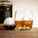 Bicchiere whisky con stampo di palla di ghiaccio Maryleb