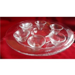 I SAPORI CRUDITE SET VASSOIO CHIP & DIP 7PZ