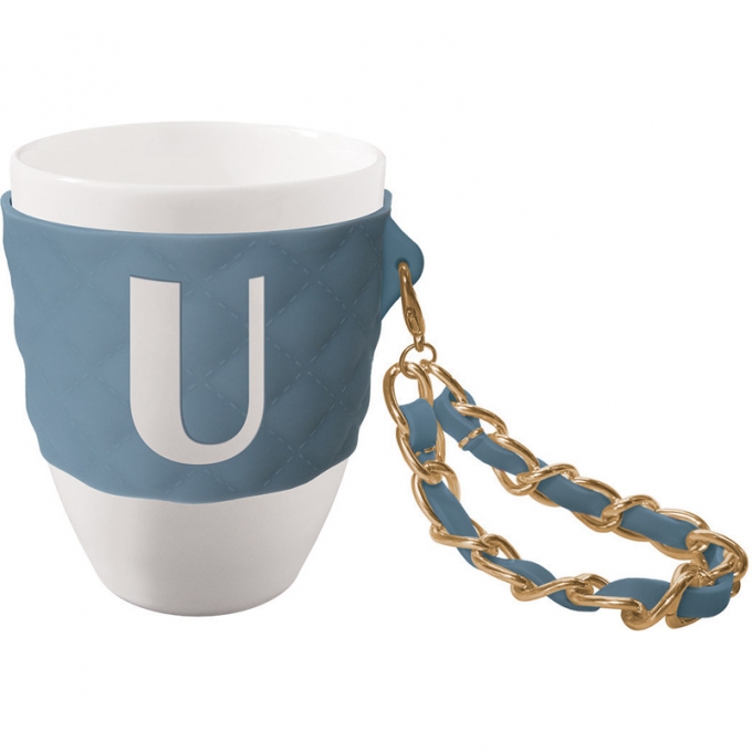 Mug so chic lettera u - avio baci milano