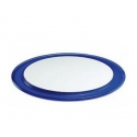 Piatto torta vintage blu con coperchio guzzini