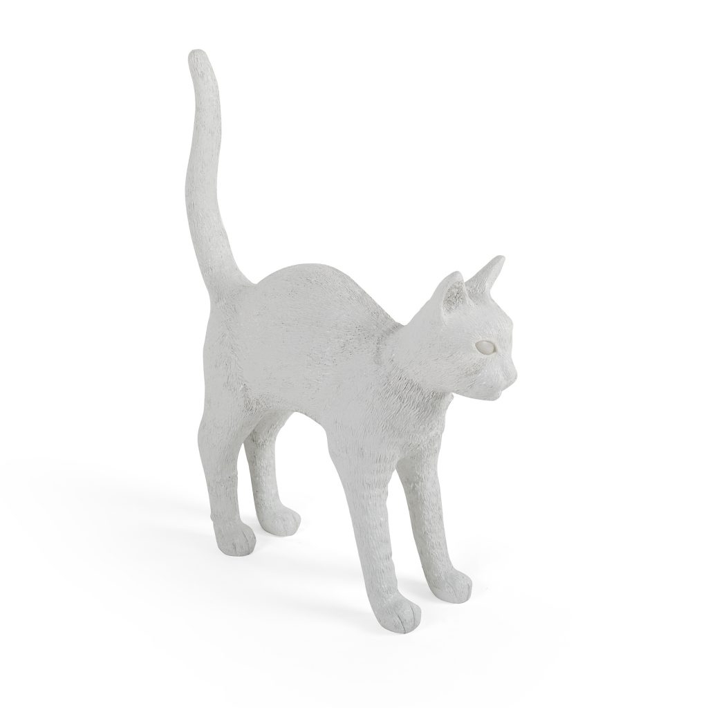 Lampada gatto bianco felix jobby the cat seletti