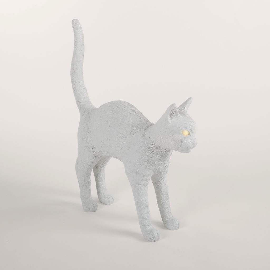 Lampada gatto bianco felix jobby the cat seletti