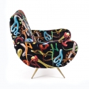 Poltrona serpenti armchair toiletpaper seletti