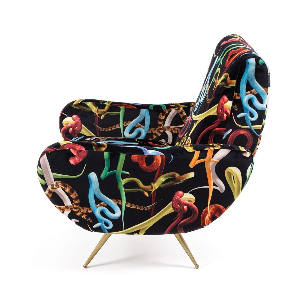 Poltrona serpenti armchair toiletpaper seletti