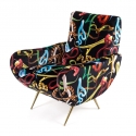 Poltrona serpenti armchair toiletpaper seletti