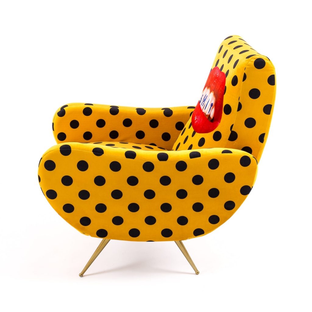 Poltrona shit armchair toiletpaper seletti