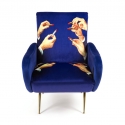 Poltrona rossetti armchair toiletpaper seletti